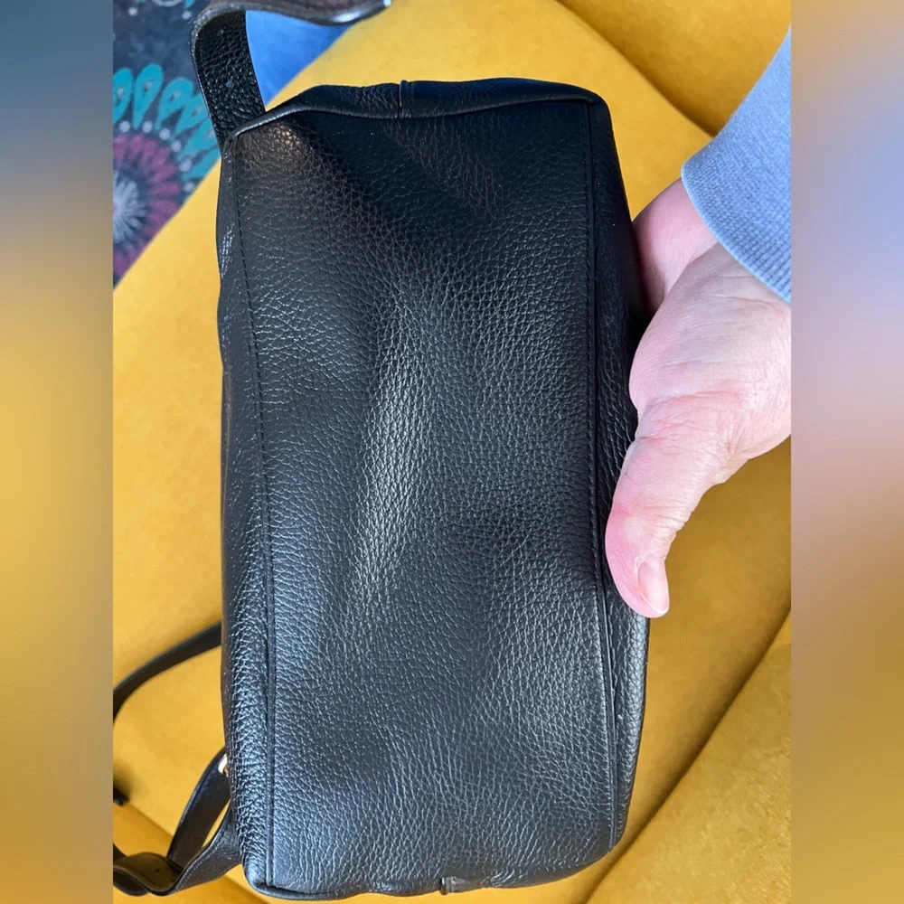 Coach Elle Backpack in black pebbles
Leather. Like new. Gold tone hardware. - Picture 13 of 16